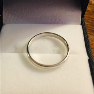 Jewelry - 10k white gold band Jewelry - 10k white gold band